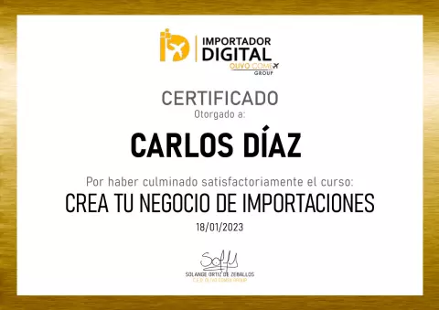 importador digital 100k certificado